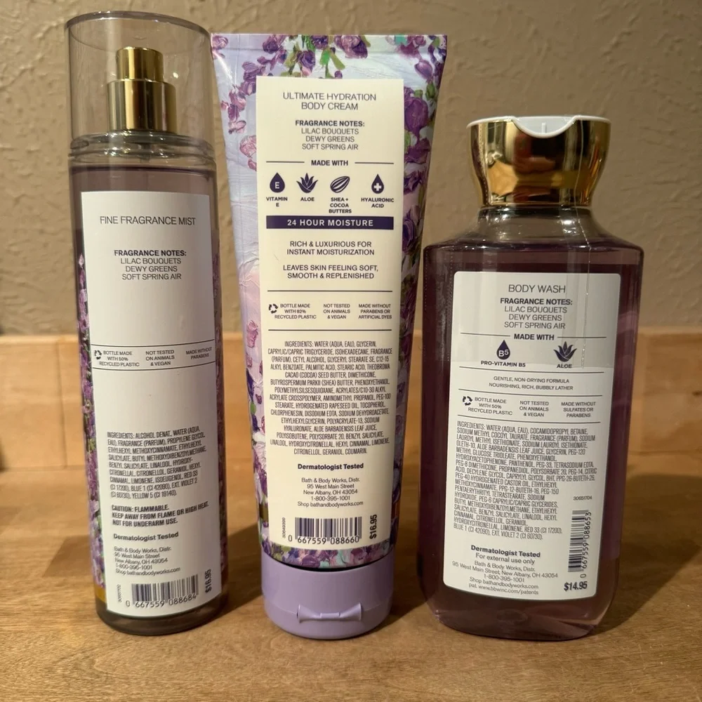 NWT Fresh Cut Lilacs Fragrance Bundle - Picture 2 of 2